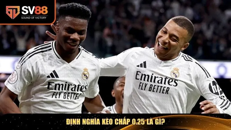Khái niệm kèo chấp 0.25 là gì